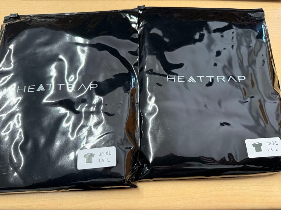【新品未使用】HEATTRAP ヒートラップシャツ サウナシャツ XLサイズ2枚