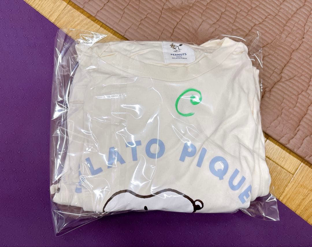 gelato pique 【PEANUTS】SNOOPY ワンポイントパジャマ