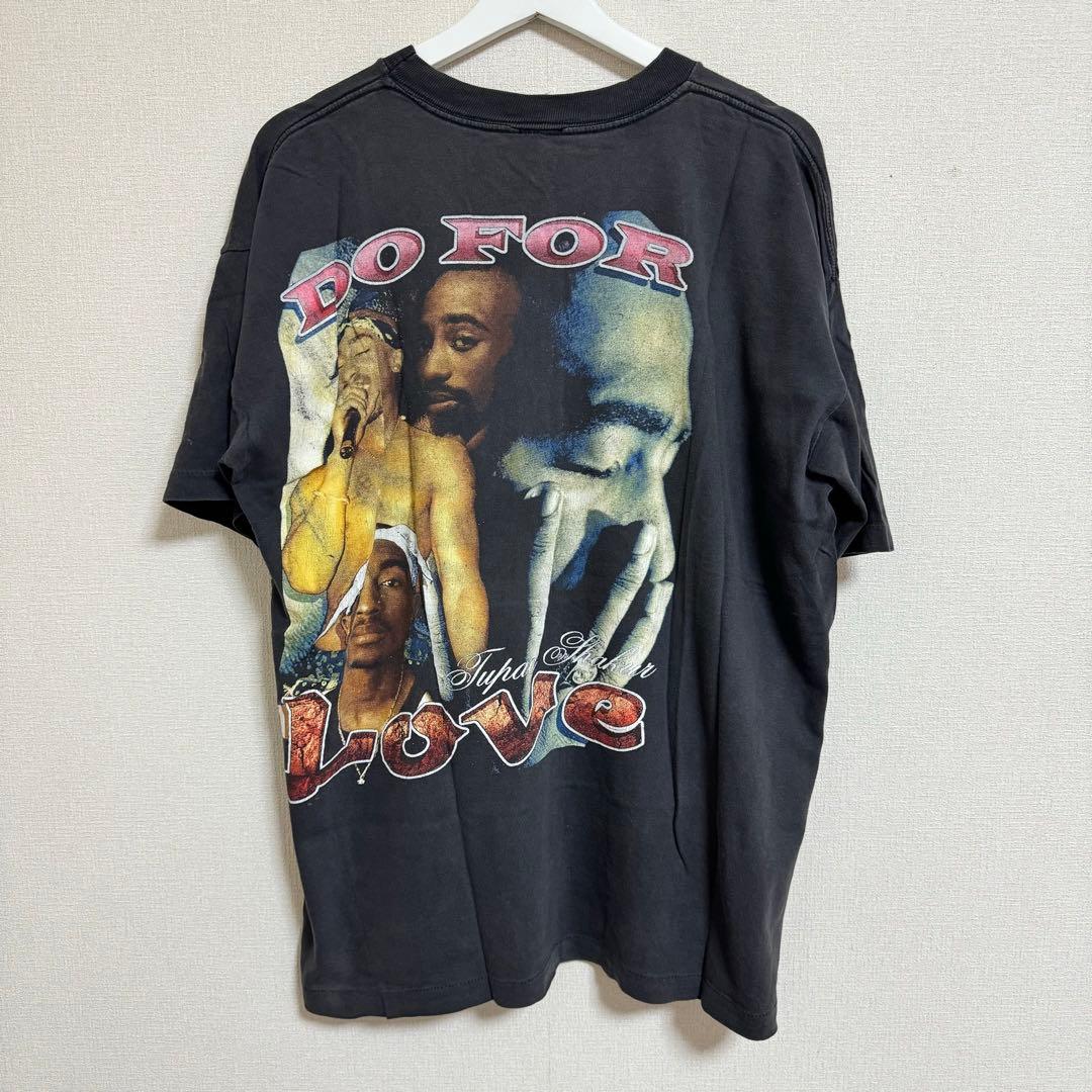 B*r様 希少 90s 2pac tupac ヴィンテージTシャツ rap te
