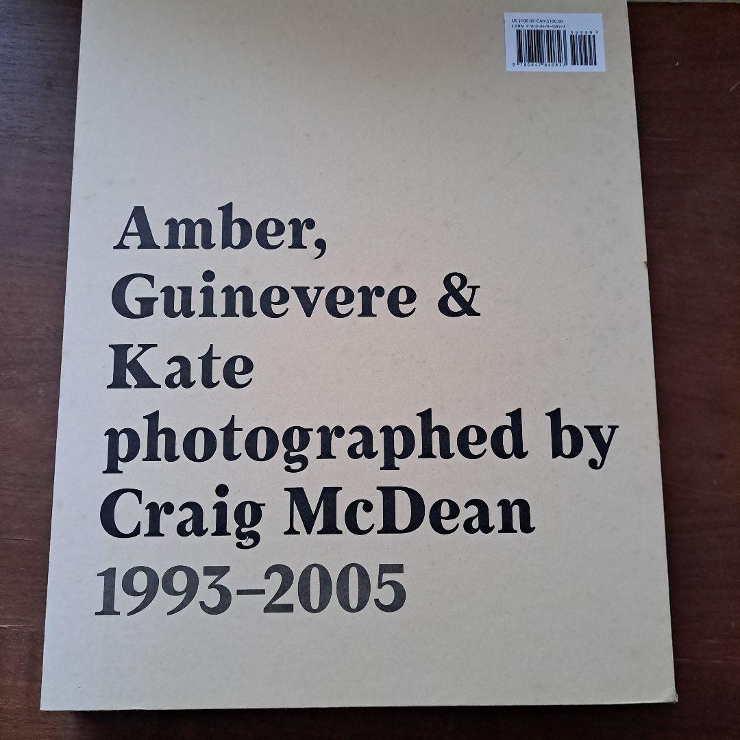 写真集Craig McDean Amber,Guinevere &Kate