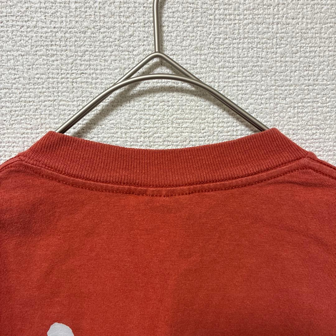 赤青タグ　オールドステューシー　Stüssy オレンジ Tシャツ Sサイズ