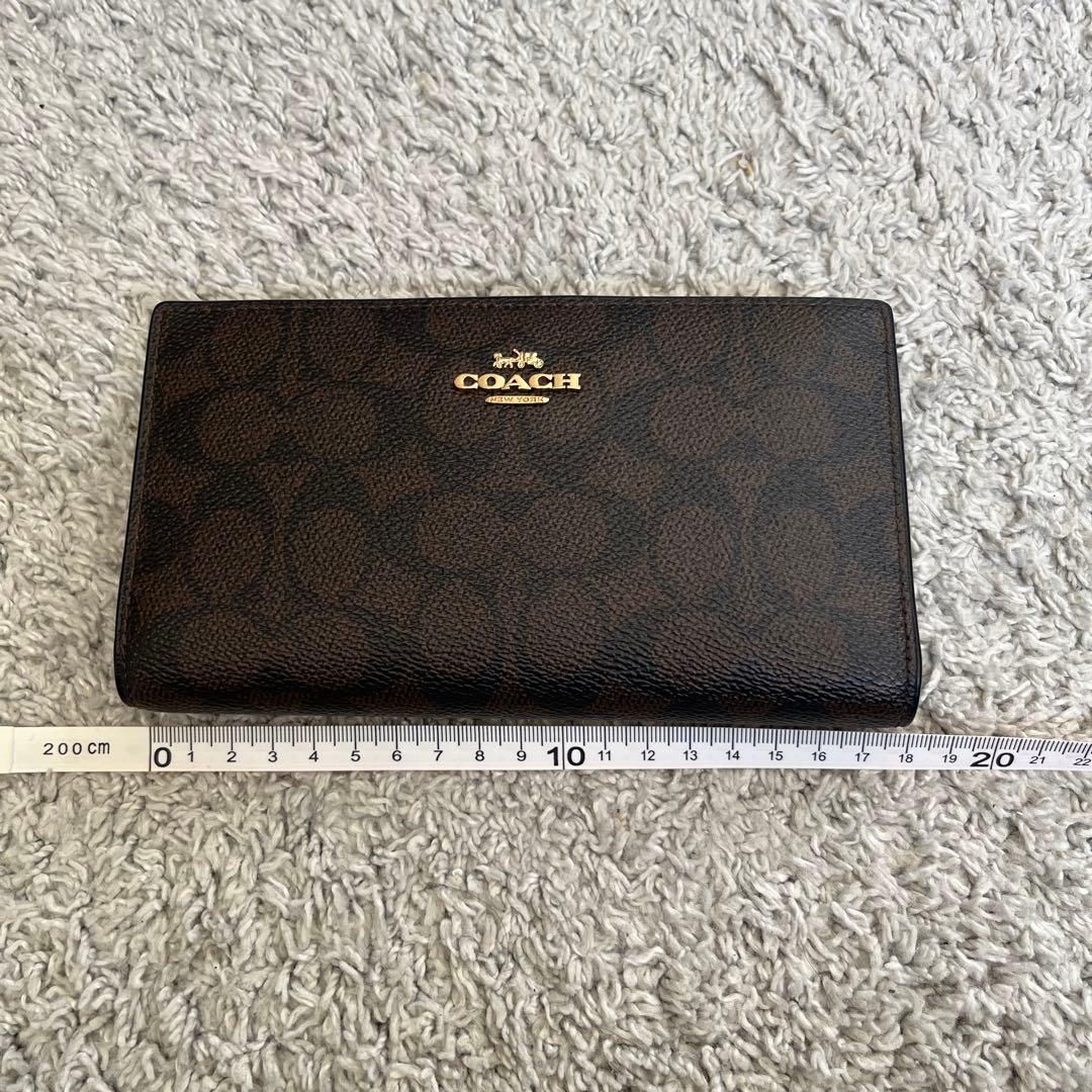COACH スリムジップウォレット　長財布