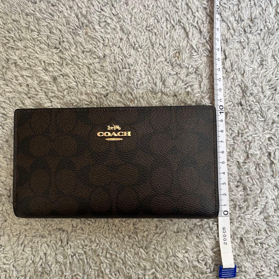 COACH スリムジップウォレット　長財布