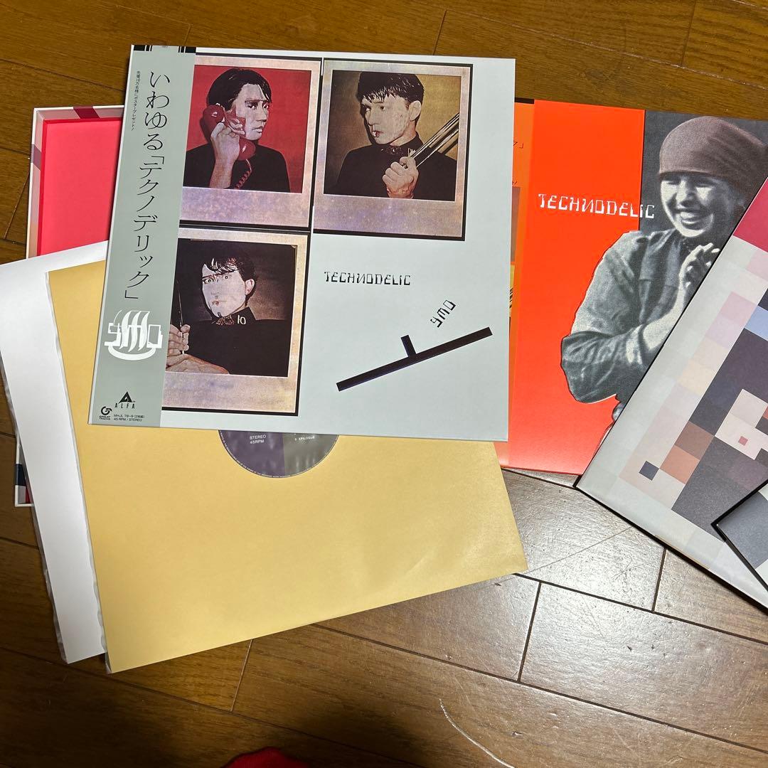 新品未使用 YMO テクノデリック コレクターズ・エディション レコード Box