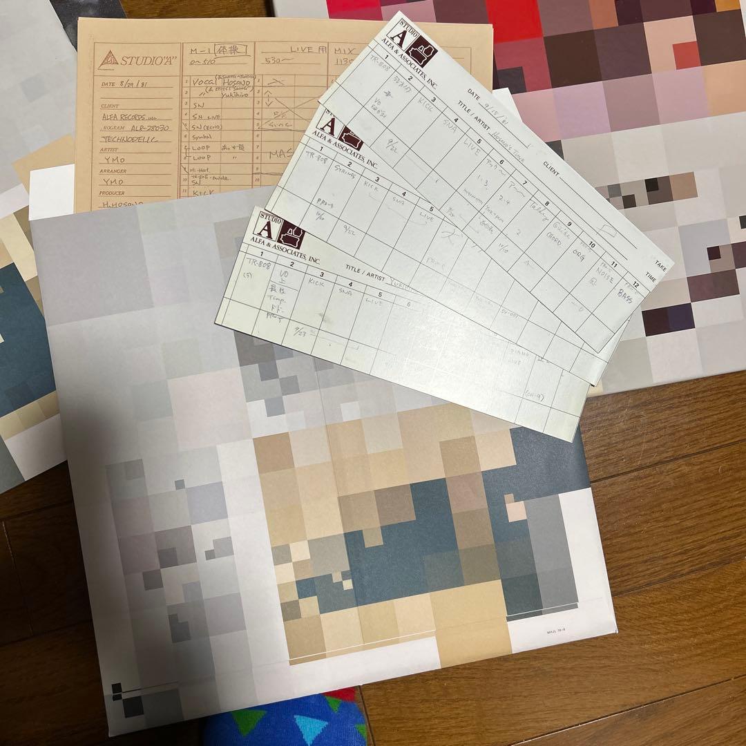 新品未使用 YMO テクノデリック コレクターズ・エディション レコード Box