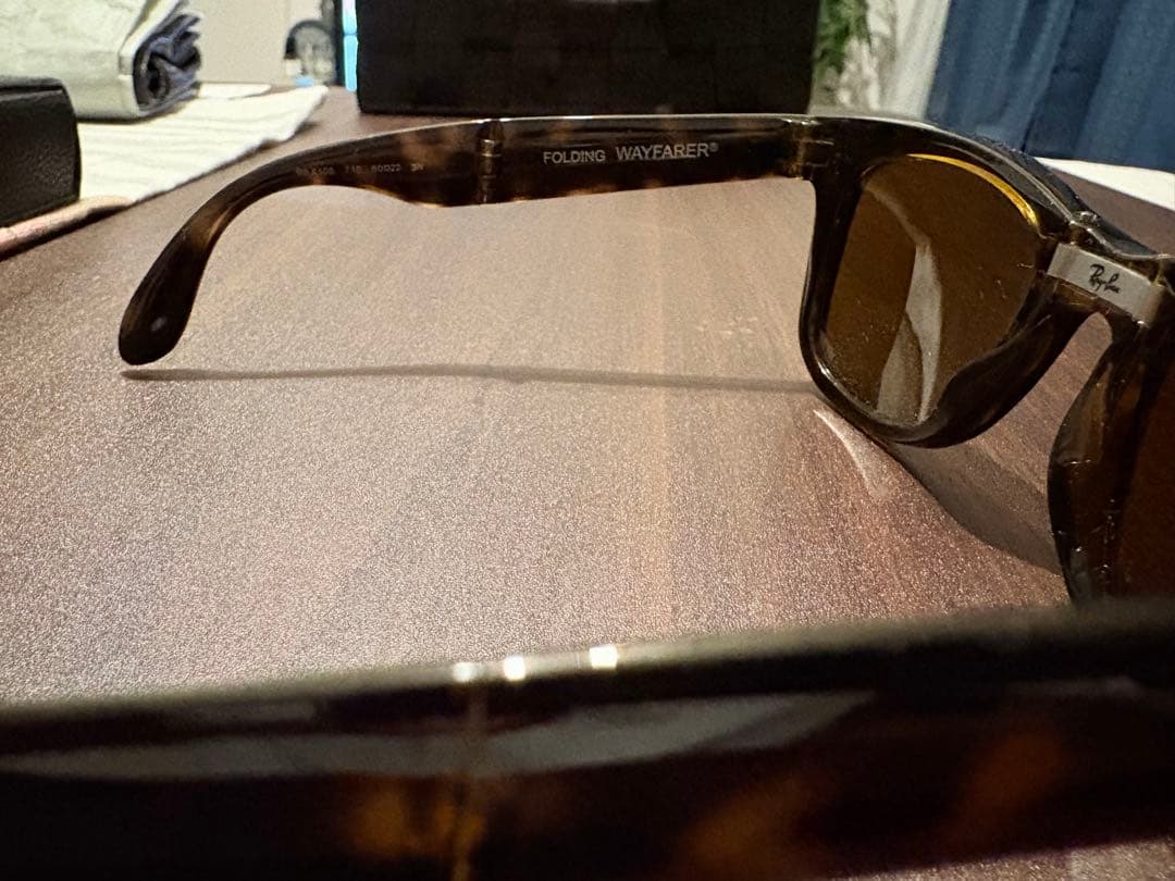 Ray-Ban Folding Wayfarer ブラウン