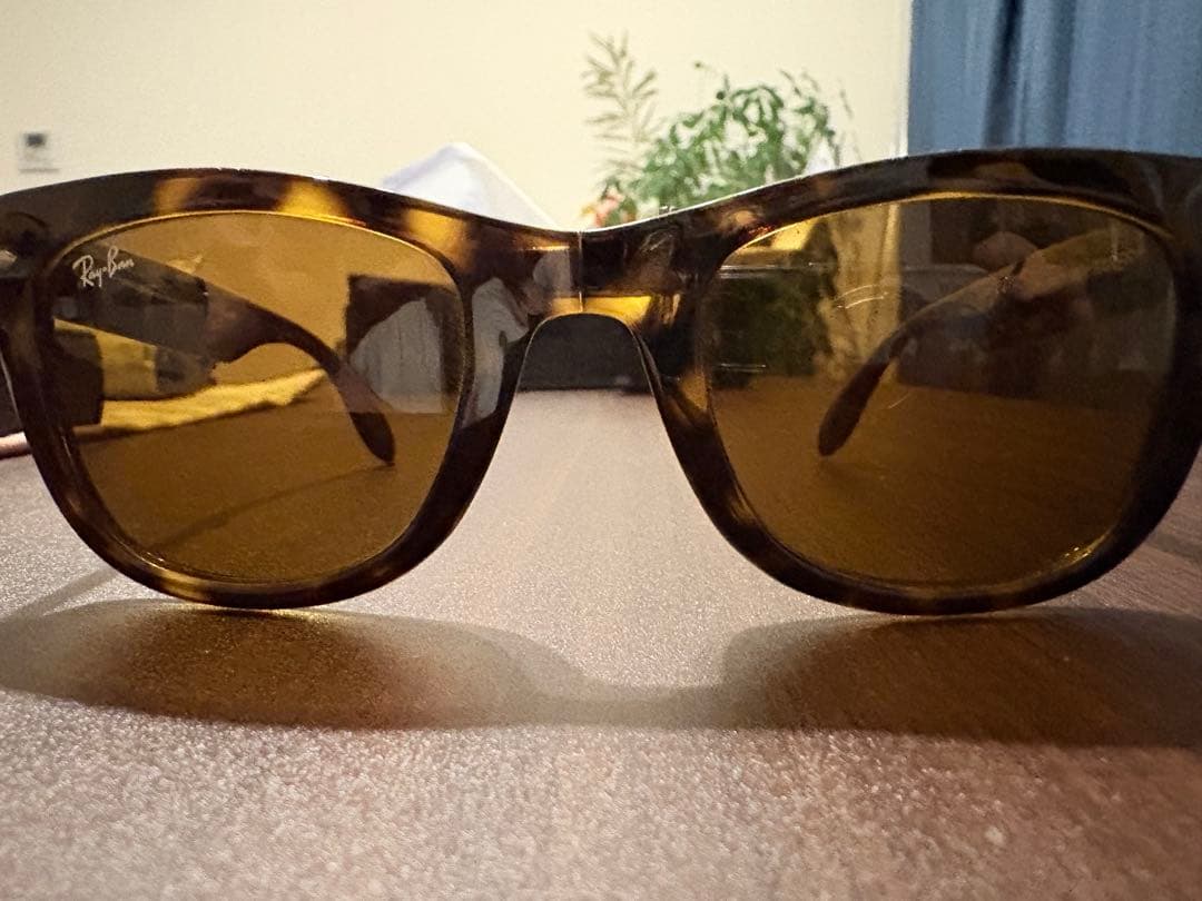Ray-Ban Folding Wayfarer ブラウン