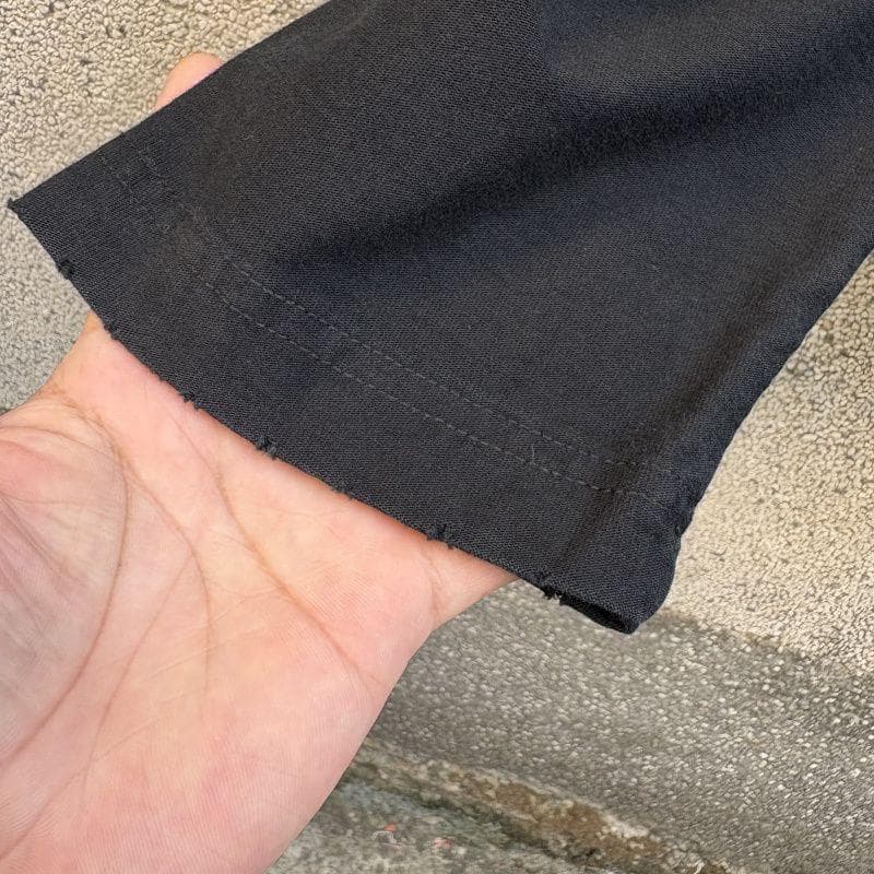 Acne Studios ブラック 長袖Tシャツ 1996 男女兼用