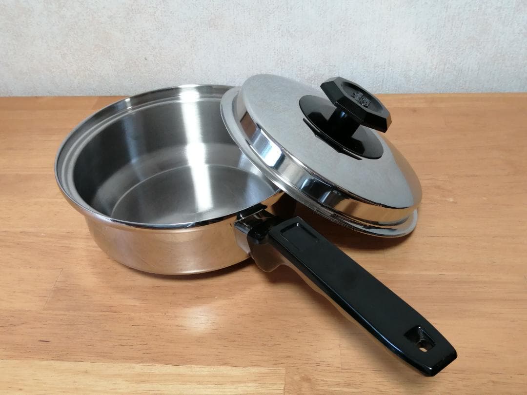 KITCHEN CRAFT　ステンレス5層構造　 片手鍋　 IH対応