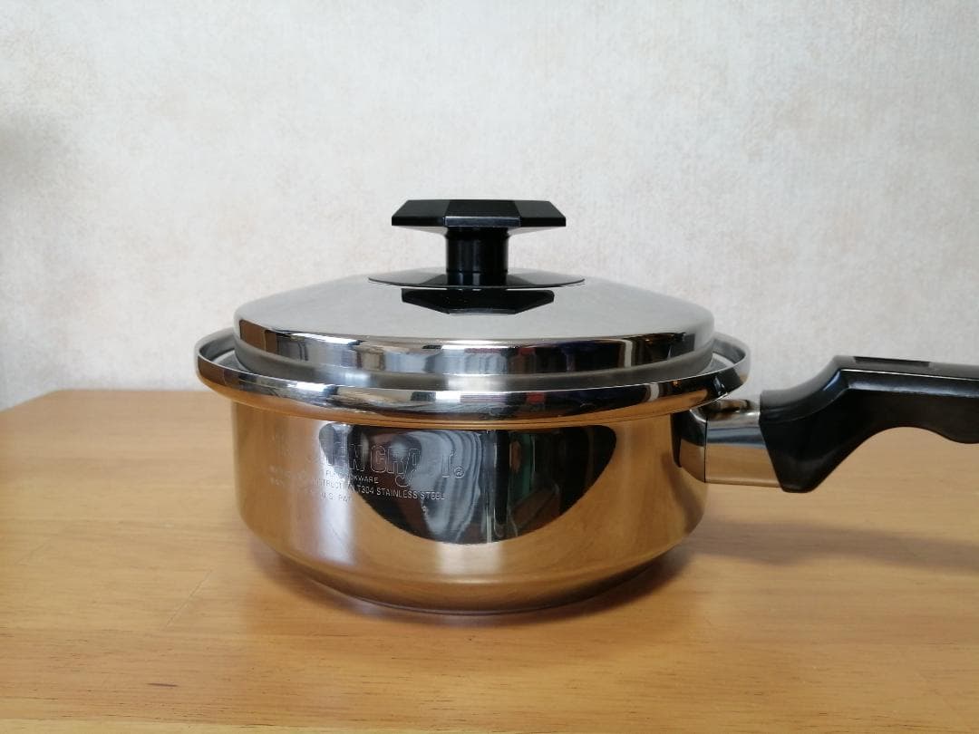 KITCHEN CRAFT　ステンレス5層構造　 片手鍋　 IH対応
