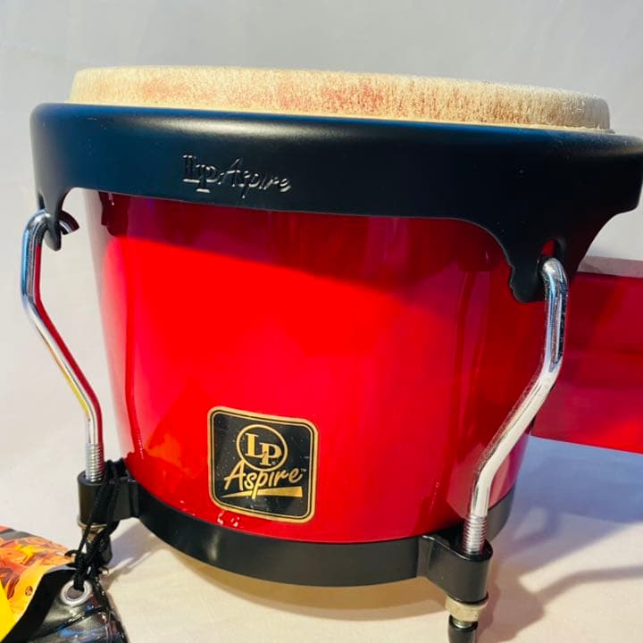 ボンゴLPA601-RW Aspire Wood Bongo Red タグ付き