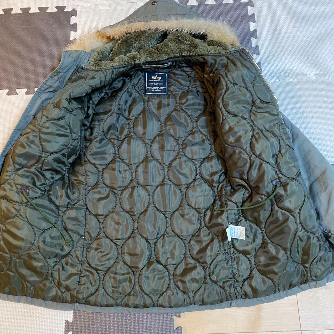 激レア！ Alpha Industries SHIPS 別注 モッズコート S