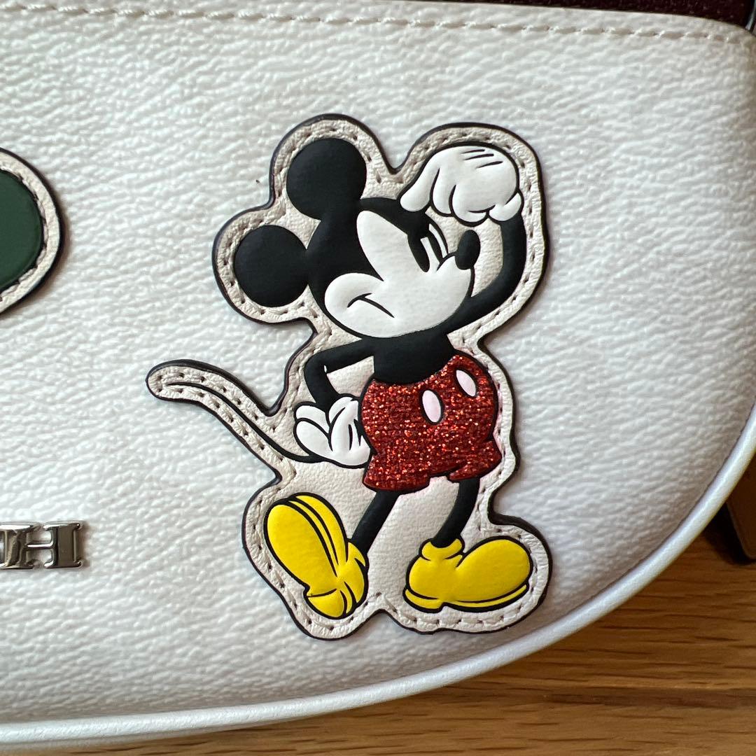 日本限定　COACH ミッキーボディバッグ