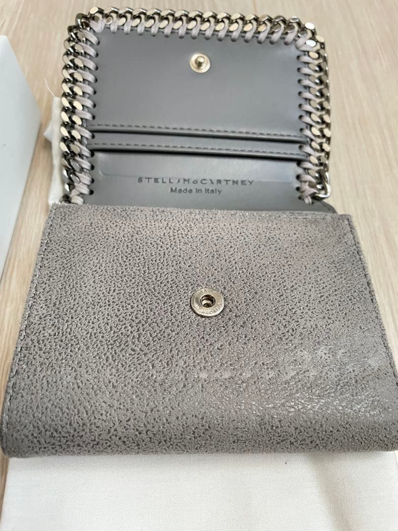 STELLAMcCARTNEY 三つ折り財布 グレー