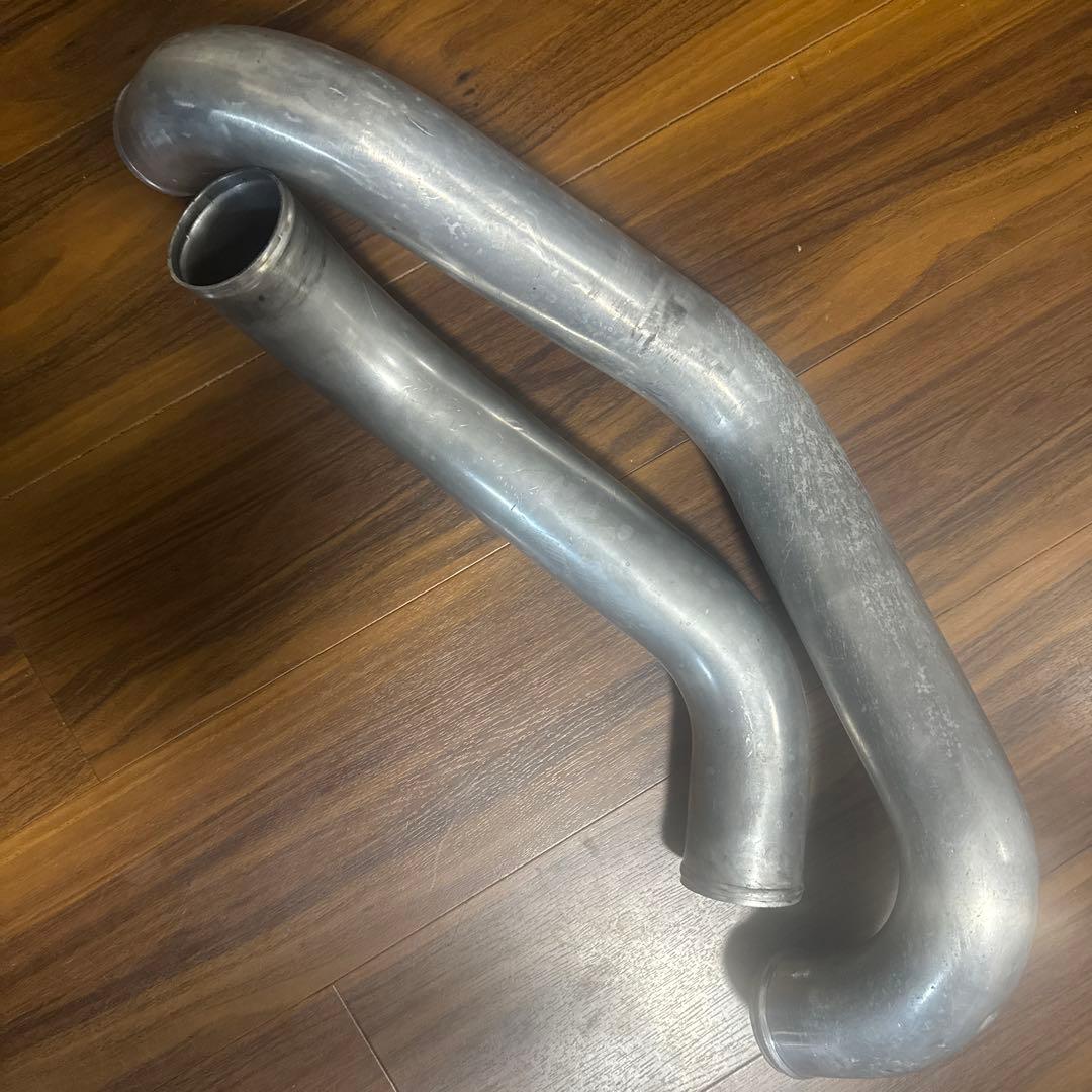 S13シルビア＆180SX用アルミ製インテークパイプ中古品2本セット