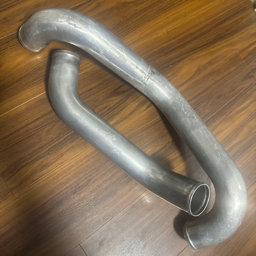 S13シルビア＆180SX用アルミ製インテークパイプ中古品2本セット
