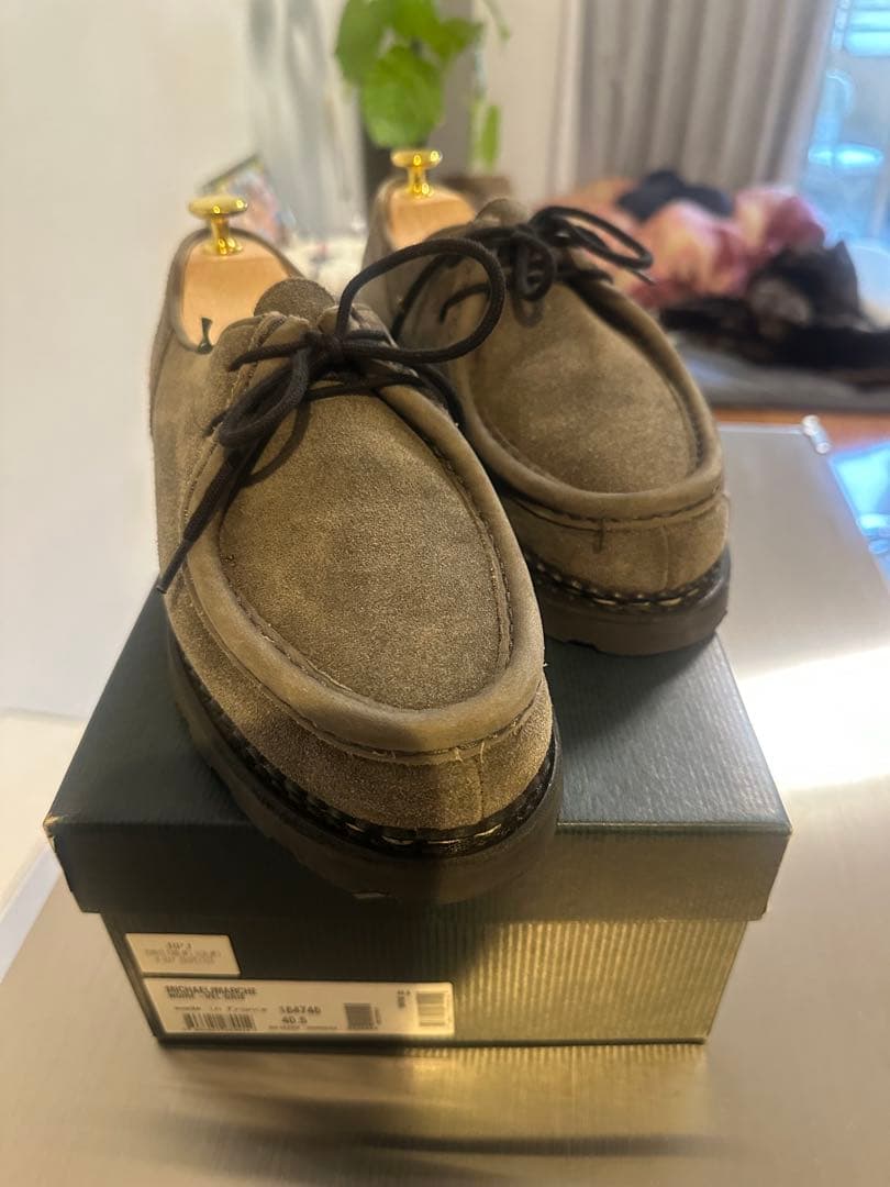 Paraboot MICHAEL ミカエル グレー 40.5 スエード