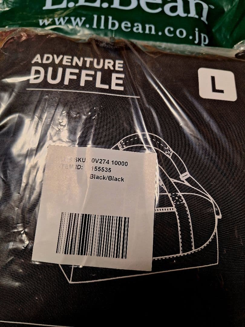 新品未開封！L.L.Bean Adventure Duffleブラック Lサイズ