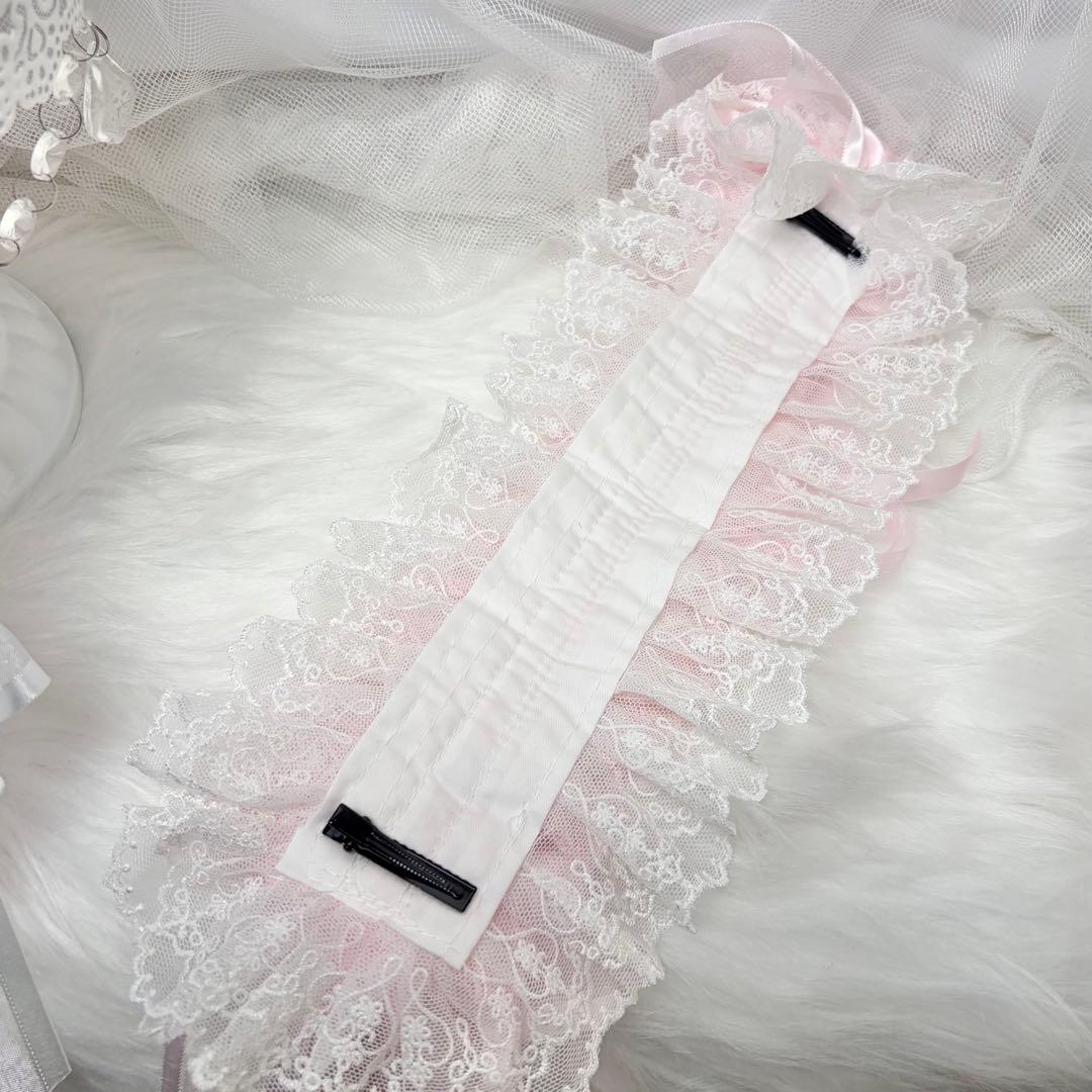 ♡ Cherry blossom 桜の花びら フリルヘッドドレス pink ♡