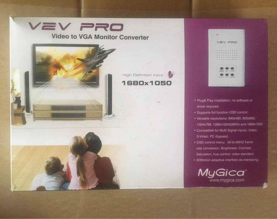 MyGica v2vproビデオto VGAコンバータ/ビデオ