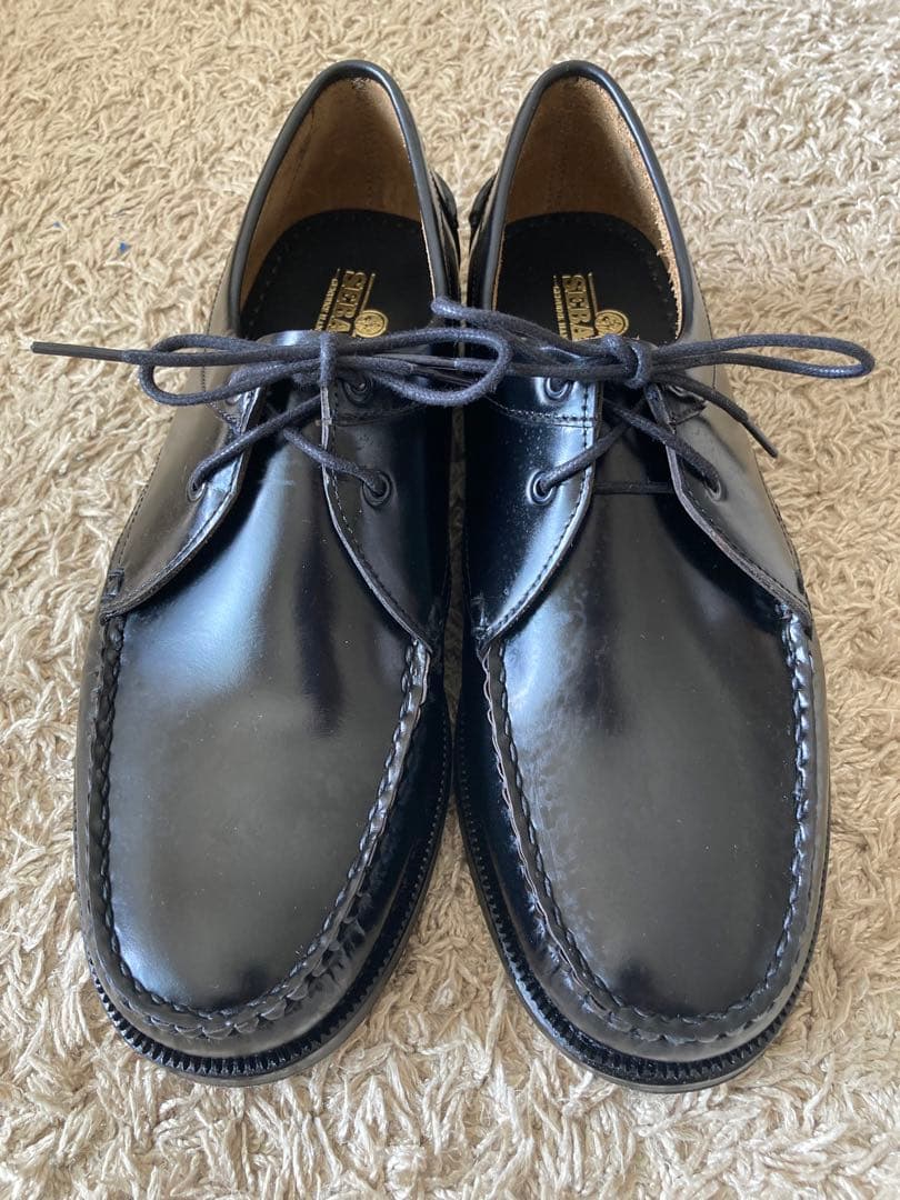 【新品未使用】SEBAGO James 黒 革靴 モカシン 革靴 27.3cm