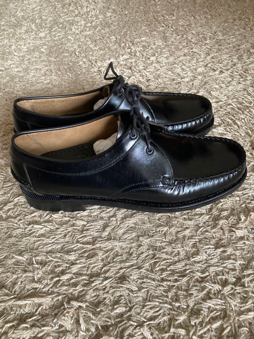 【新品未使用】SEBAGO James 黒 革靴 モカシン 革靴 27.3cm