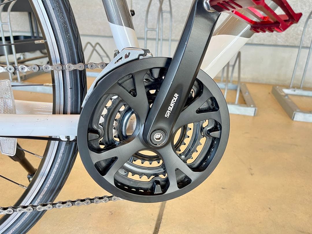 FELT VERZA SPEED 50 2023年 白クロスバイク 付属品多数