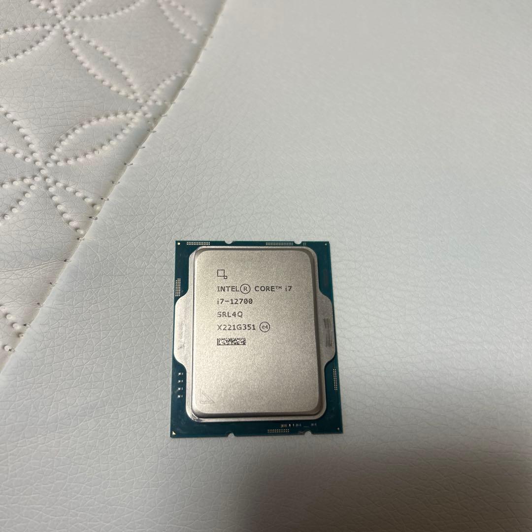 Intel Core i7-12700 動作確認済み LGA1700 CPU