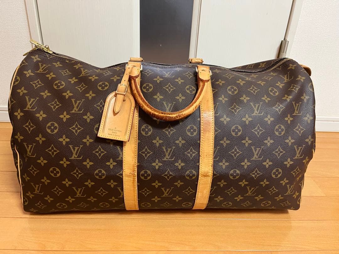 LOUIS VUITTON ルイヴィトン モノグラム キーポル60ボストン