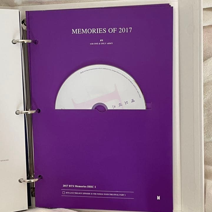 BTS MEMORIES 2017 日本語字幕付き　v テテ