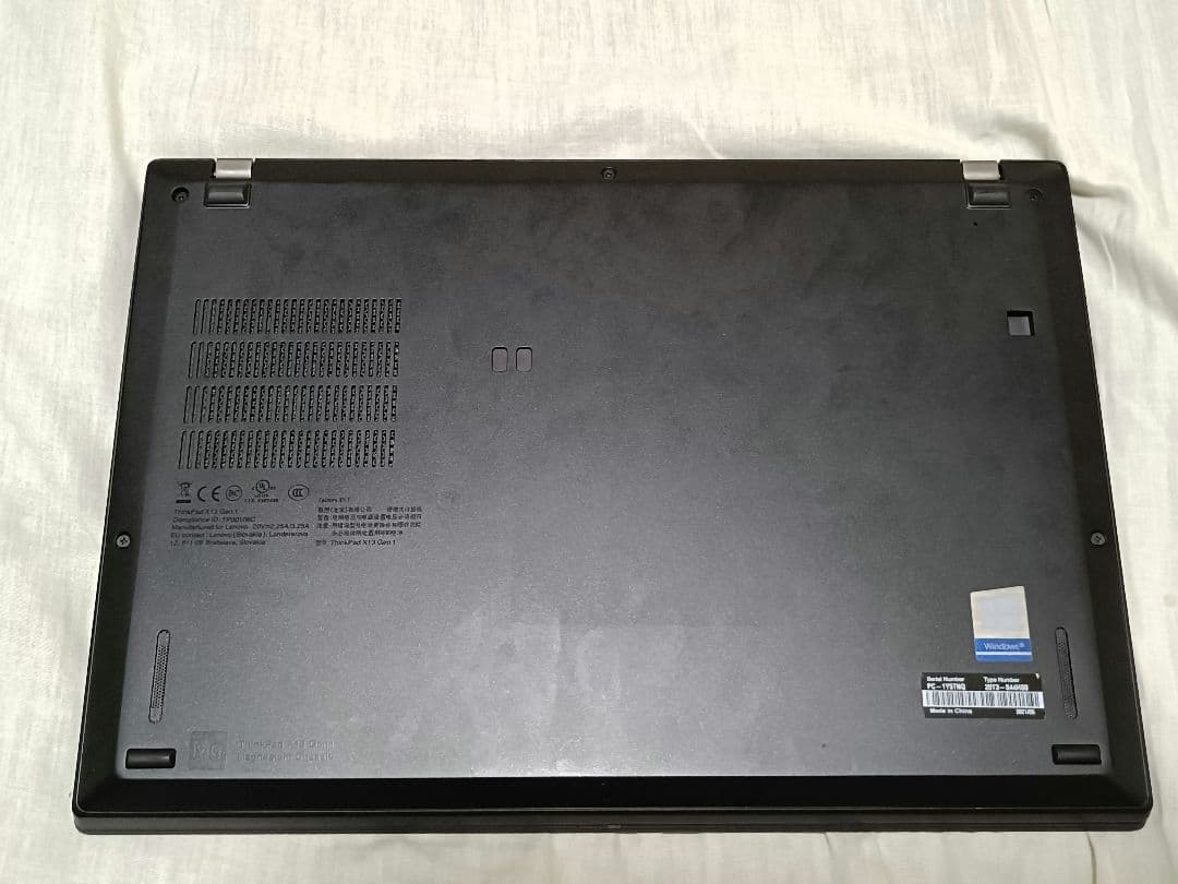 Windowsノート本体 Lenovo ThinkPad X13 gen1 Linux