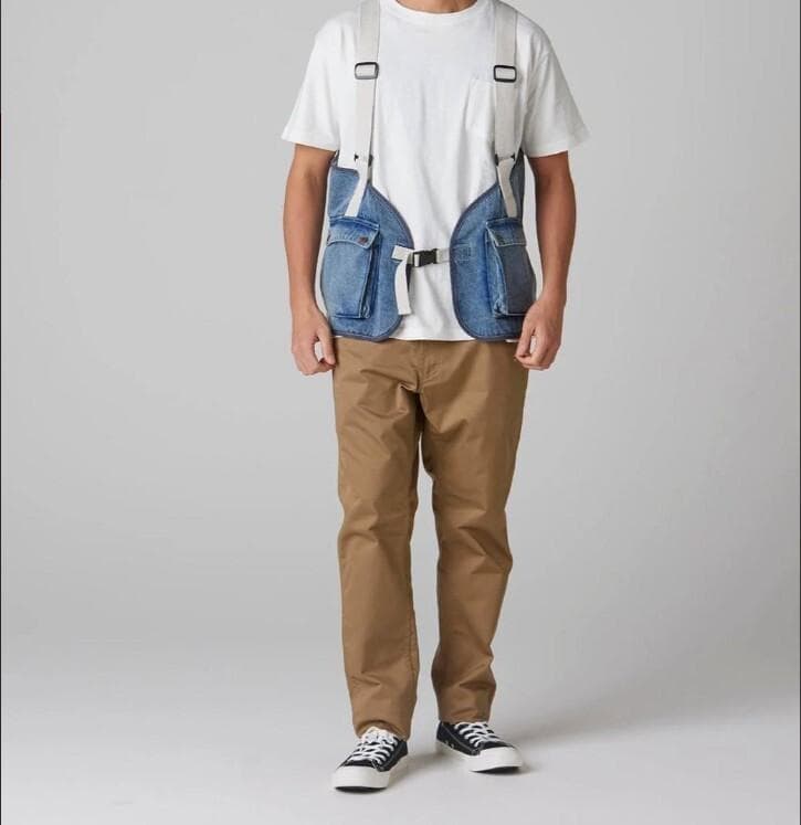 25SS BLUCO ブルコ 12oz デニム ユーティリティ ベスト ワーク