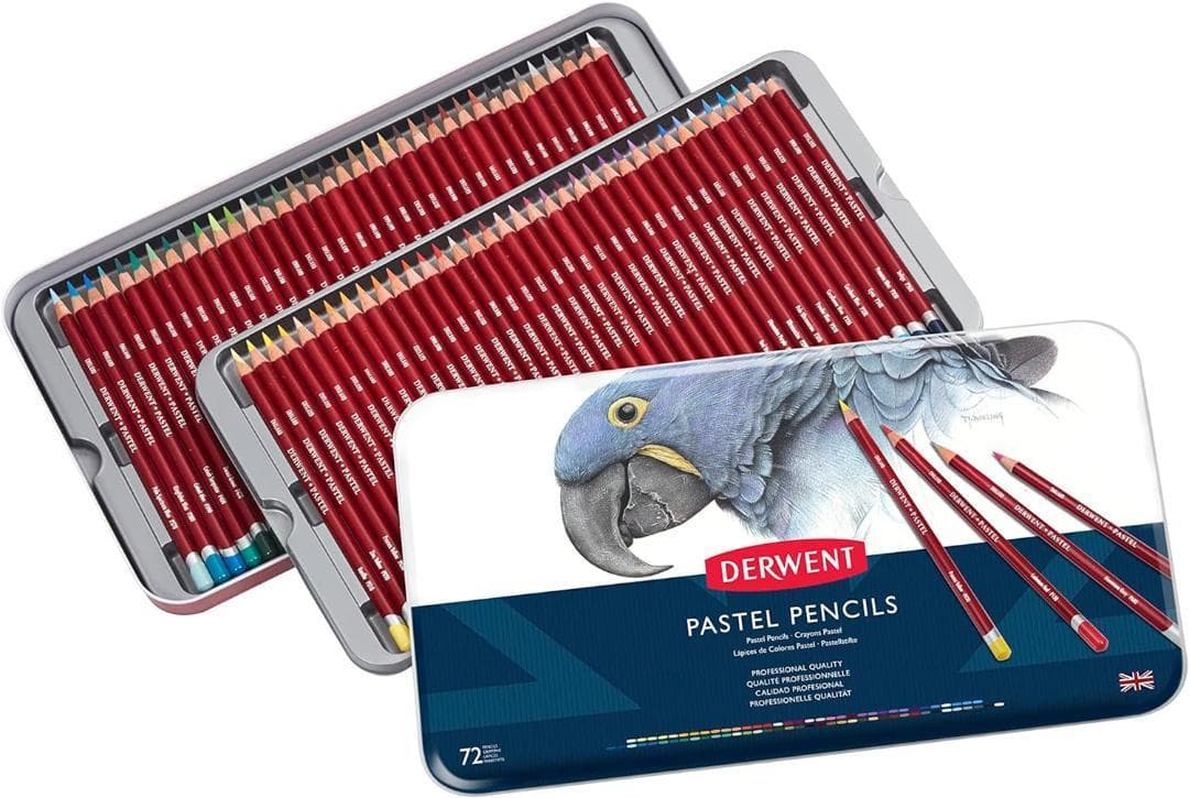 【新品未開封】Derwent ダーウェント色鉛筆 パステルペンシル 72色セット