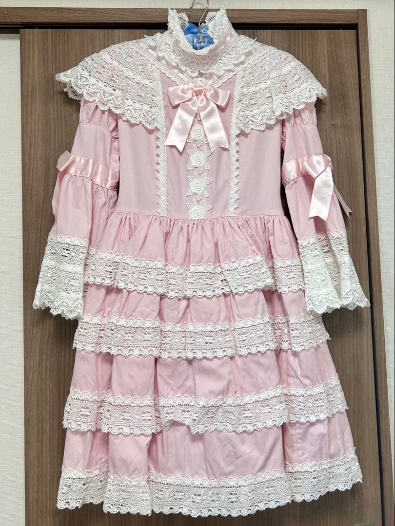 エリザベスワンピース ピンク BABY