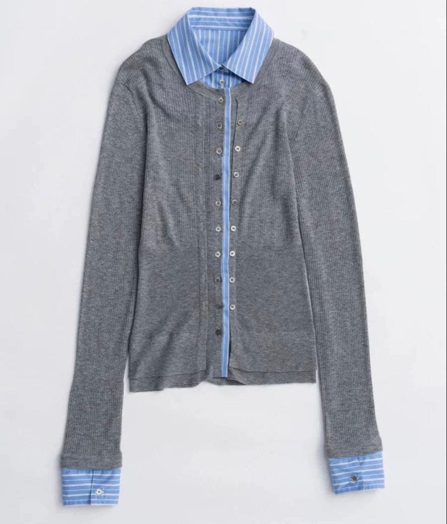 トップス Masion Special 2way Shirt Knit Docking