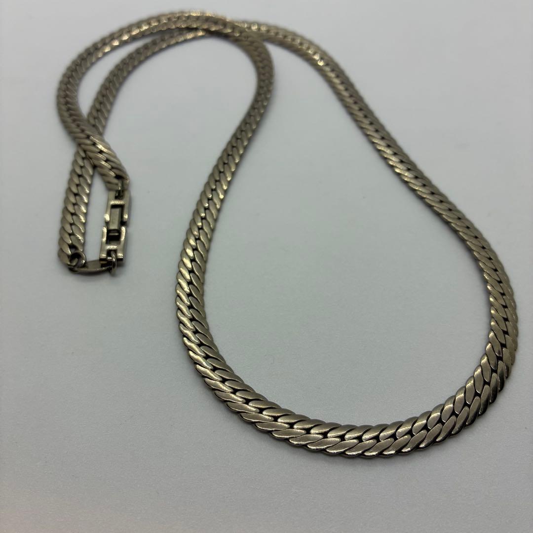 チタン　TITANIUM ヘリンボーン　喜平　ネックレス