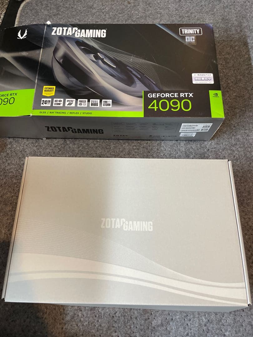 グラボ　ZOTAC　RTX 4090 動作確認済み