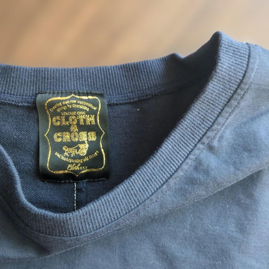 cloth&cross フロッキーロゴ　Tシャツ　スエット　ハグオーワー　クロス