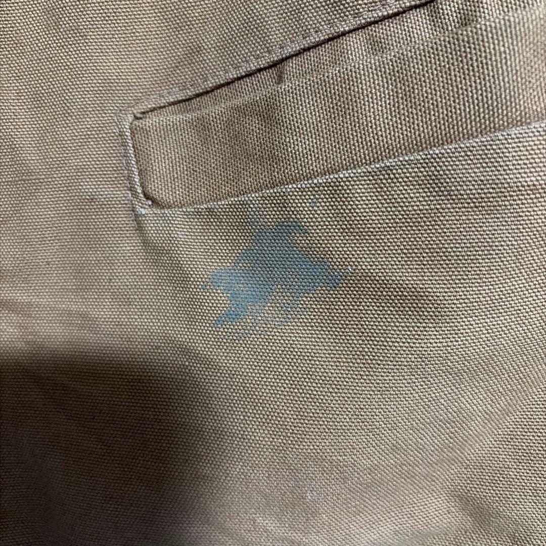 Carhartt ブラウンジップアップベスト