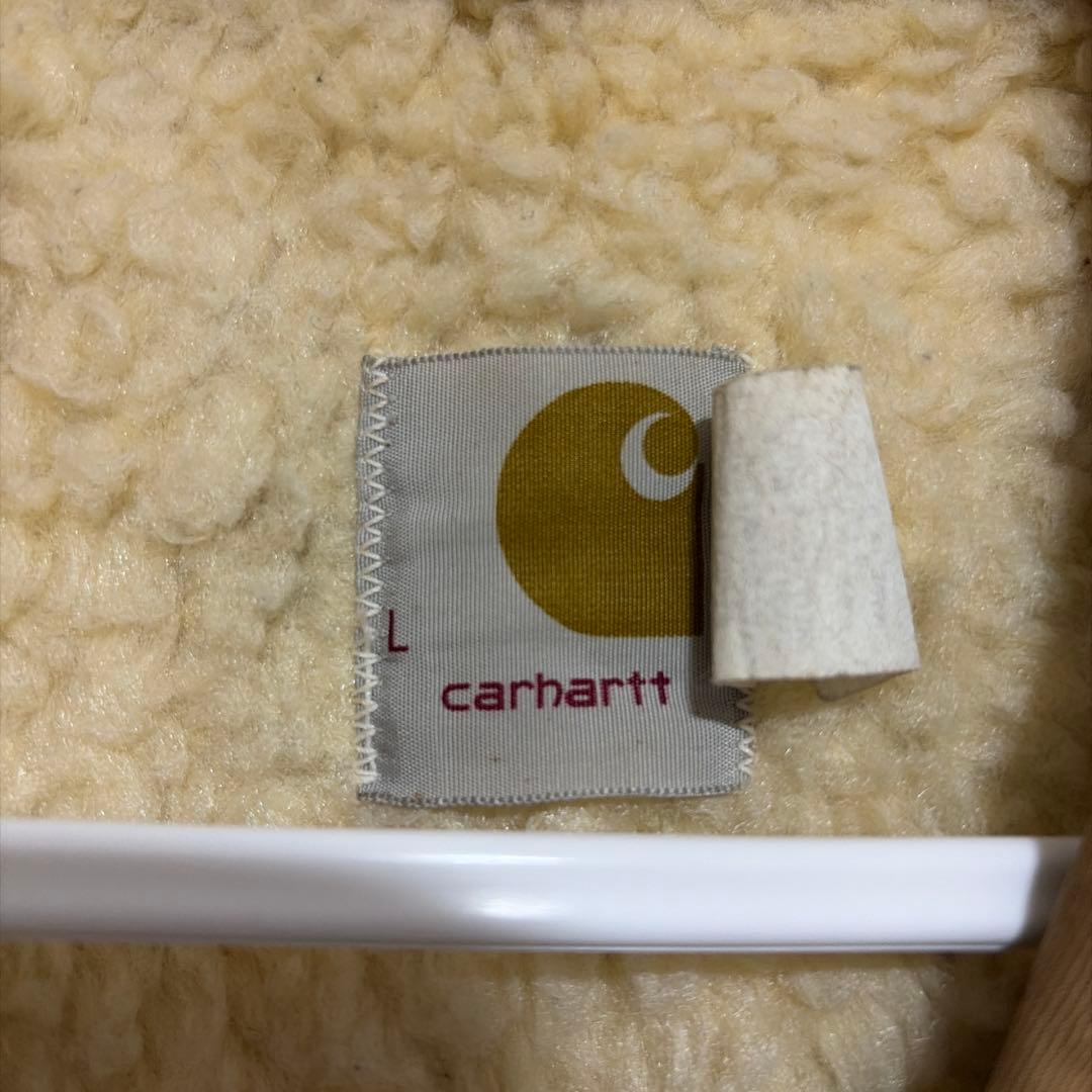 Carhartt ブラウンジップアップベスト