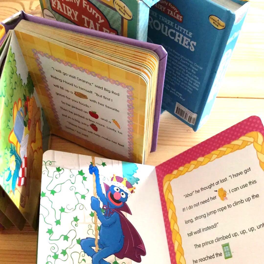 セサミストリート　CDつき　英語