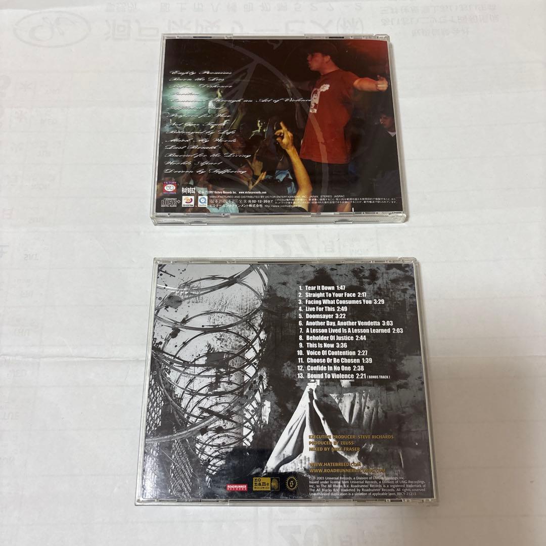 hatebreed、the haunted、soilwork 計8枚セット