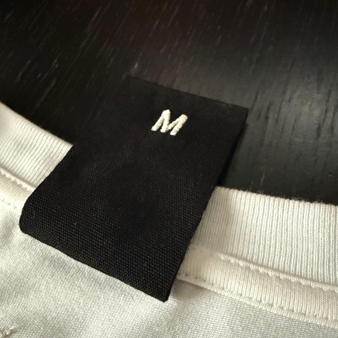 thom krom トム クロム Tシャツ 白 M RUNDHOLZ