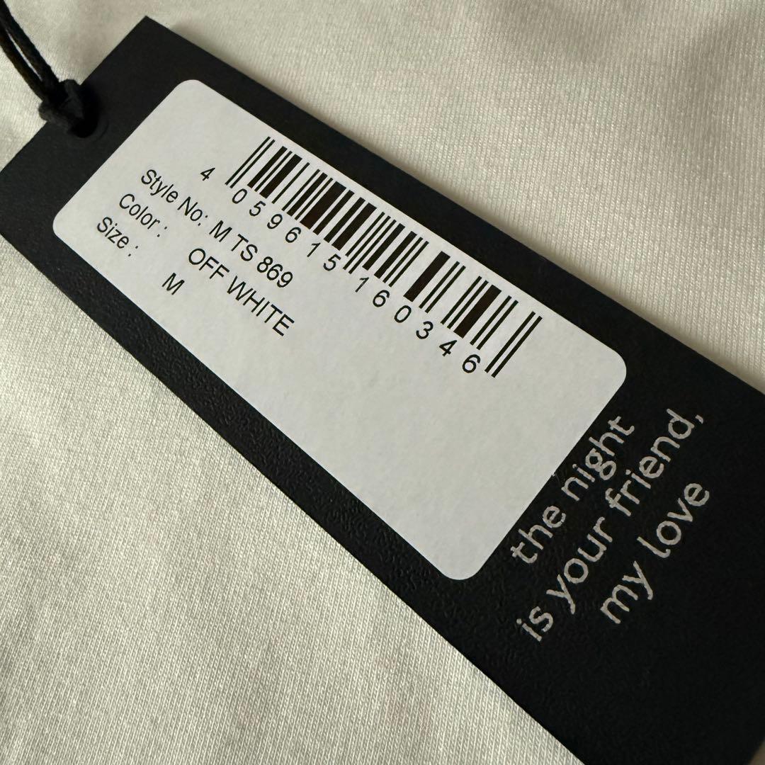 thom krom トム クロム Tシャツ 白 M RUNDHOLZ