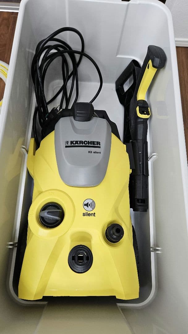 KARCHER K3 silent 60Hz 収納ボックス+α付き