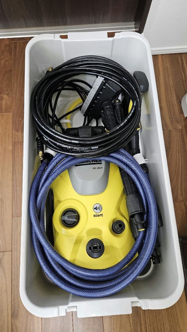 KARCHER K3 silent 60Hz 収納ボックス+α付き
