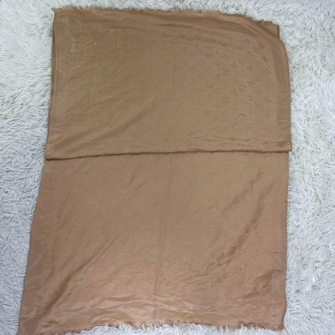 LOUIS VUITTON ショール モノグラム シャイン 大判ストール