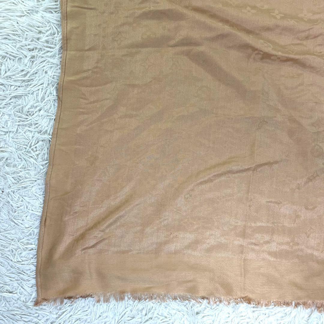 LOUIS VUITTON ショール モノグラム シャイン 大判ストール