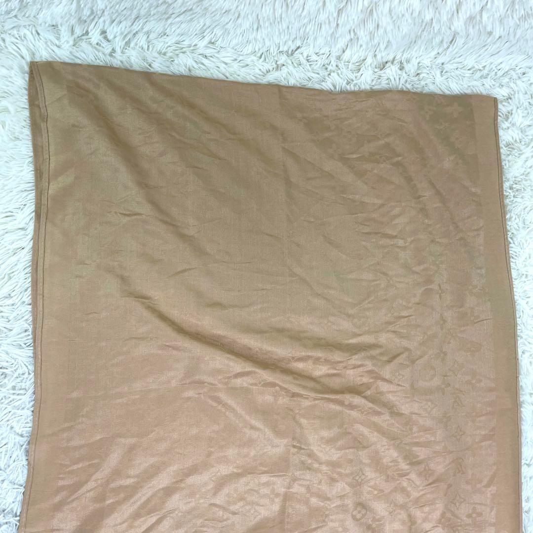 LOUIS VUITTON ショール モノグラム シャイン 大判ストール
