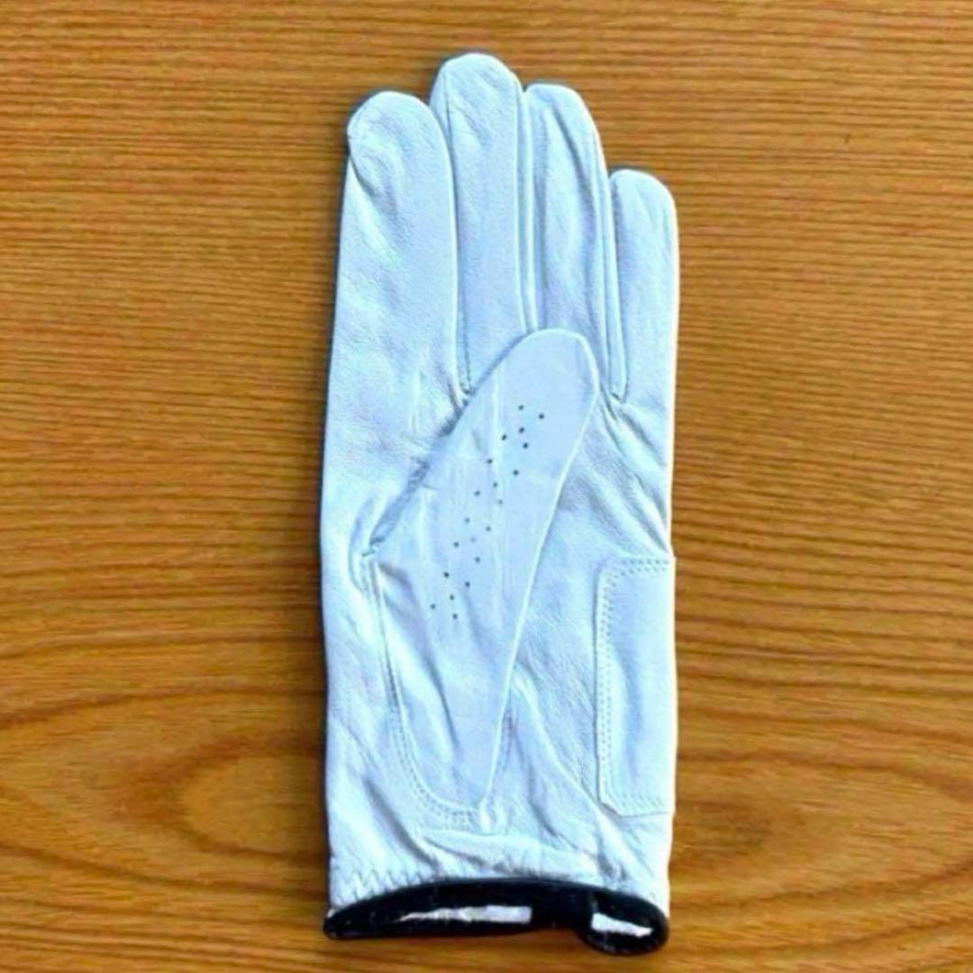 【新品】ゴルフグローブ 49セット 羊革 Lサイズ 25〜26ホワイト系 白